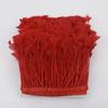 2Meters Colored Turkey Feathers On Tape Tassel Fringe Trim Decoration White Black Ribbon Sewing Dress Flecos Handicrafts Decor