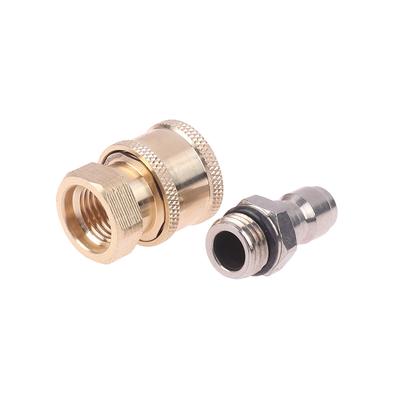 Acoplamento para Lavadora de Pressão Para Juntas de Jardim Peças de Reposição 1/4 Conector Rápido Conector para Máquina de Limpeza de Alta Pressão