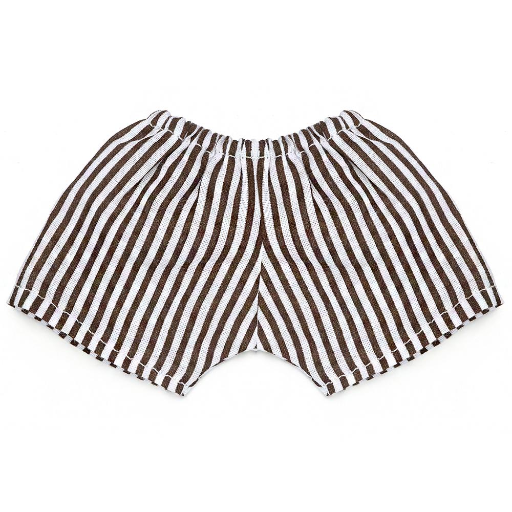 Color Shorts Change Dressing Game Stripes Lattice Denim Jeans 20CM Doll Pants Idol Dolls Clothes
