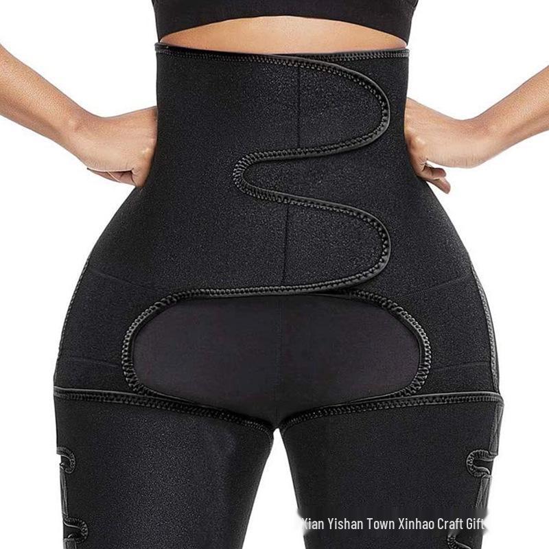 

Тренажер для талии и бедер 3-в-1 с поясом на молнии для подъема бедер XXXL