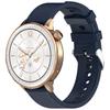 Klassisches 18mm Silikonarmband Anzug für OPPO Watch X3 Mini X2 mini Hautfreundliches Silikonarmband mit Diamantmuster