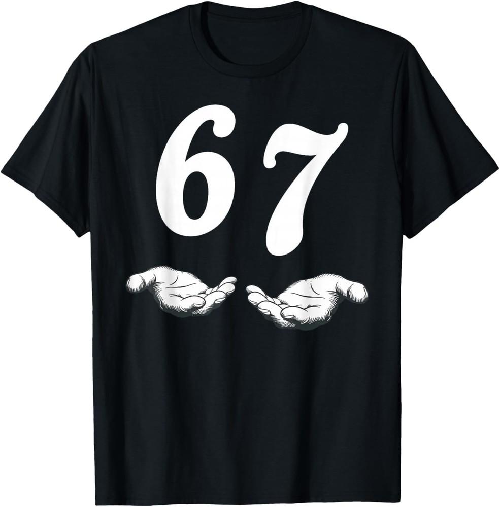 Tričko s memem Six Seven 6 7