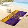 Alcorn State Braves Print Beach Towel, Large Soft Quick Dry Towel for Beach Camping Swimming