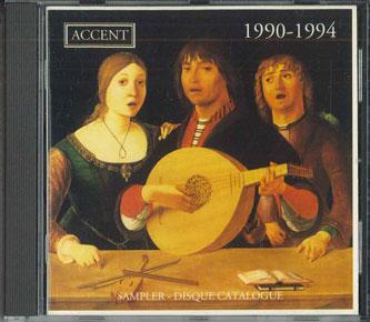 

CD VARIOUS - Sampler Accent 1990-1994 ACC94109D ACCENT Japan Classical Used