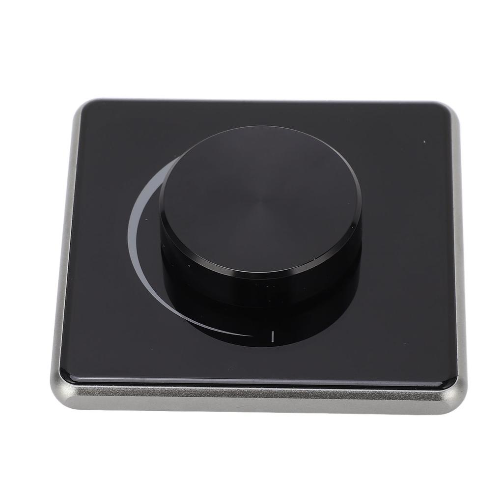 Digital Rotating Dimmer Switch Supports Wireless Communication Smooth Dimming LED Light Switch for 1