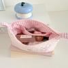 Cute Lace Crossbody Bag Sweet Heart Outdoor Storage Bag Fresh Able Lining Internal Compartment