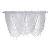 White Window Curtain Sheer Voile Drapes for Living Room Bedroom Balcony Bathroom