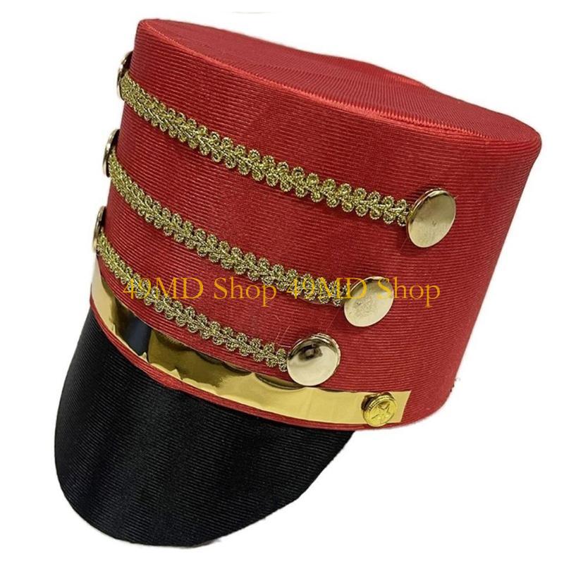 49MD Vintage Styles Nutcrackers High Hat Unisex Costume Hat Christmas Party Hat
