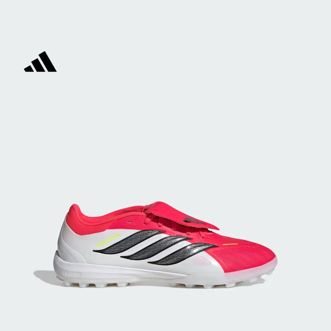 Adidas PREDATOR PRO FT TF Outdoor Hardcourt Spikeless Football Shoes Adidas JR7866 36 красный