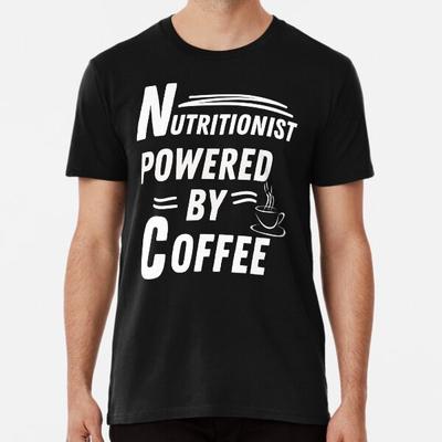 Ernährungswissenschaftler mit Kaffee-Power T-Shirt S-5XL Bestes T-Shirt