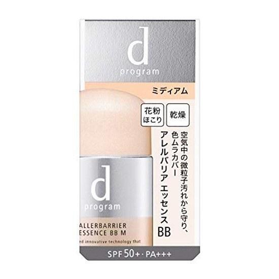 d program Allergy Barrier Essence BB N Medium Makeup Base Fragrance-Free 30 Milliliters (x1) Sensitive Skin