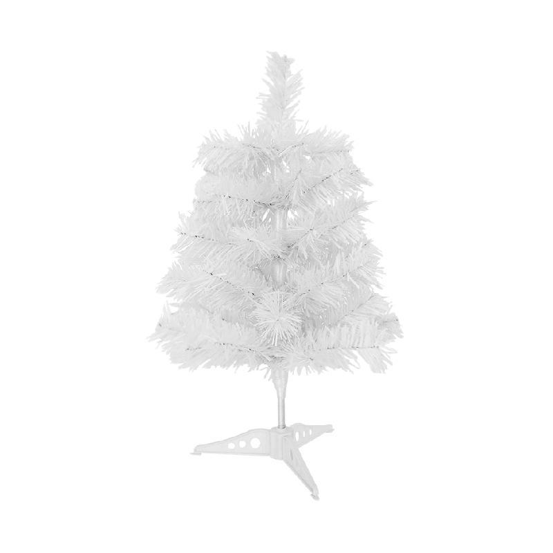 Pure White Encrypted Christmas Tree - Available in 1.5m, 1.8m, 2.1m for Winter Wonderland Decor