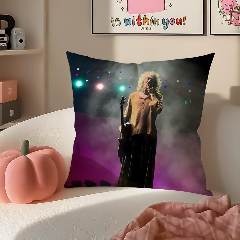 Rebellious Spanish Rock Band EExtremoduro Cushion Cover Pillowcase Short Plush Invisible zipper Room Sofa Cushion Cover