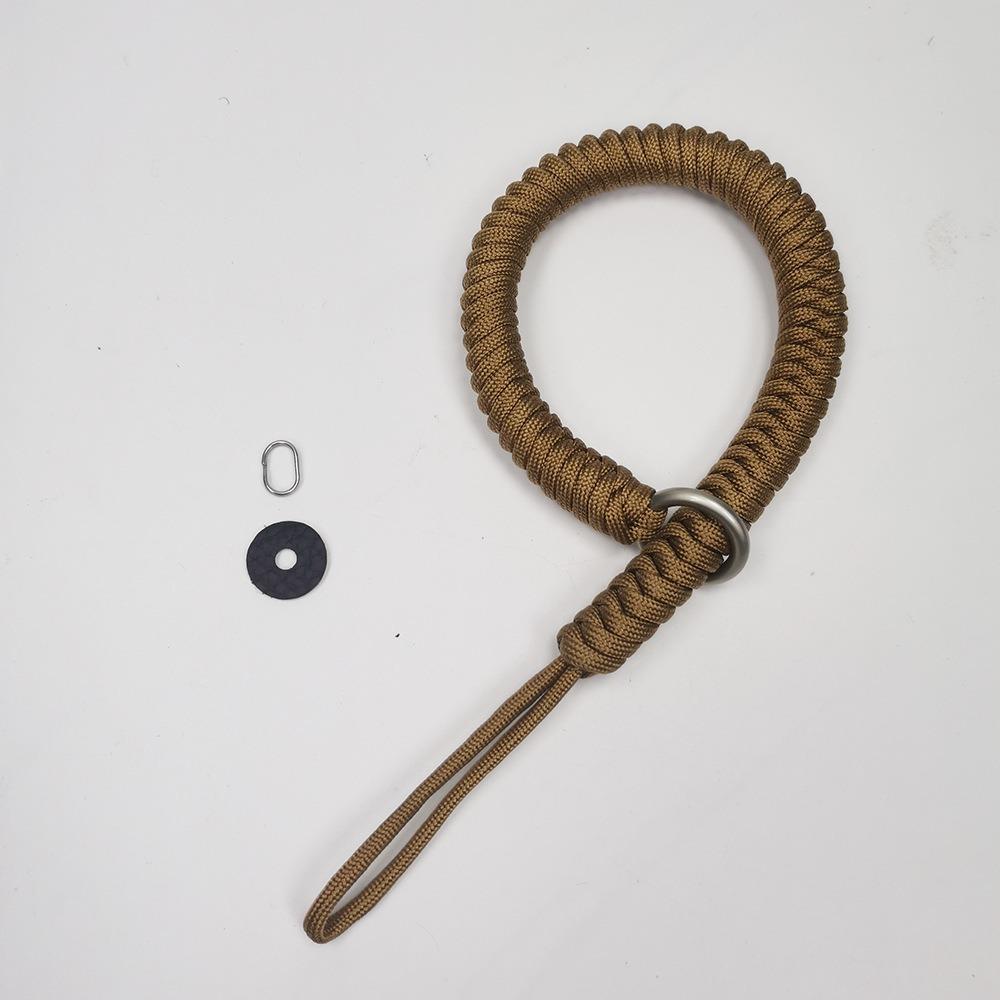 

Нейлоновый ремешок на запястье для камеры, плетеный вручную, для Canon Nikon Sony Fuji Leica Olympus хаки