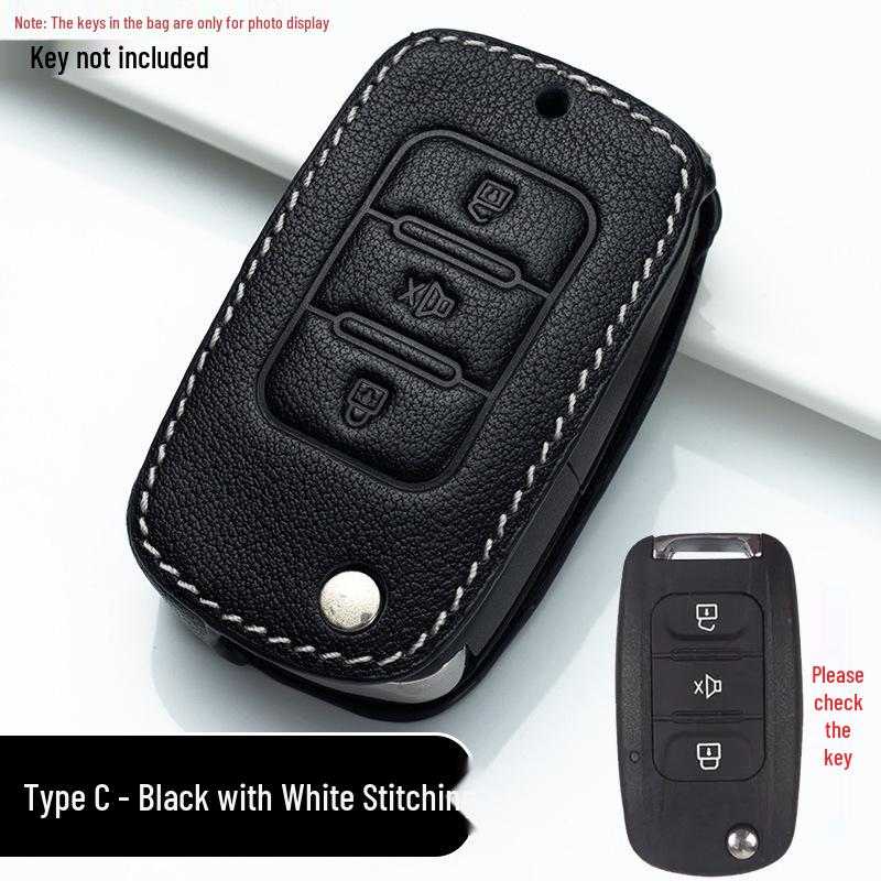 Wuling Mini EV & Hongguang Series Genuine Leather Key Case