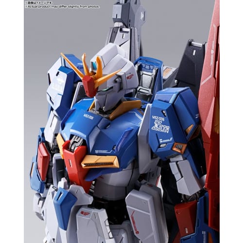 TAMASHII NATIONS METAL BUILD Mobile Suit Z Gundam Zeta Gundam, Approximately 190mm, PVC, ABS, and Die-cast Painted Action Figure