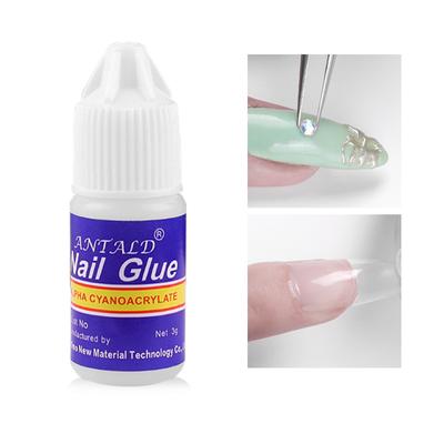 Nail Glue For Acrylic French False Nail Tips Stick 3D Fast Dry Glue Nail Tools