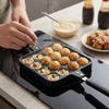 Cast Aluminum Alloy Cooking Tray 16-Hole Household  Plate Smooth Snack Grill Plate  Street Stall