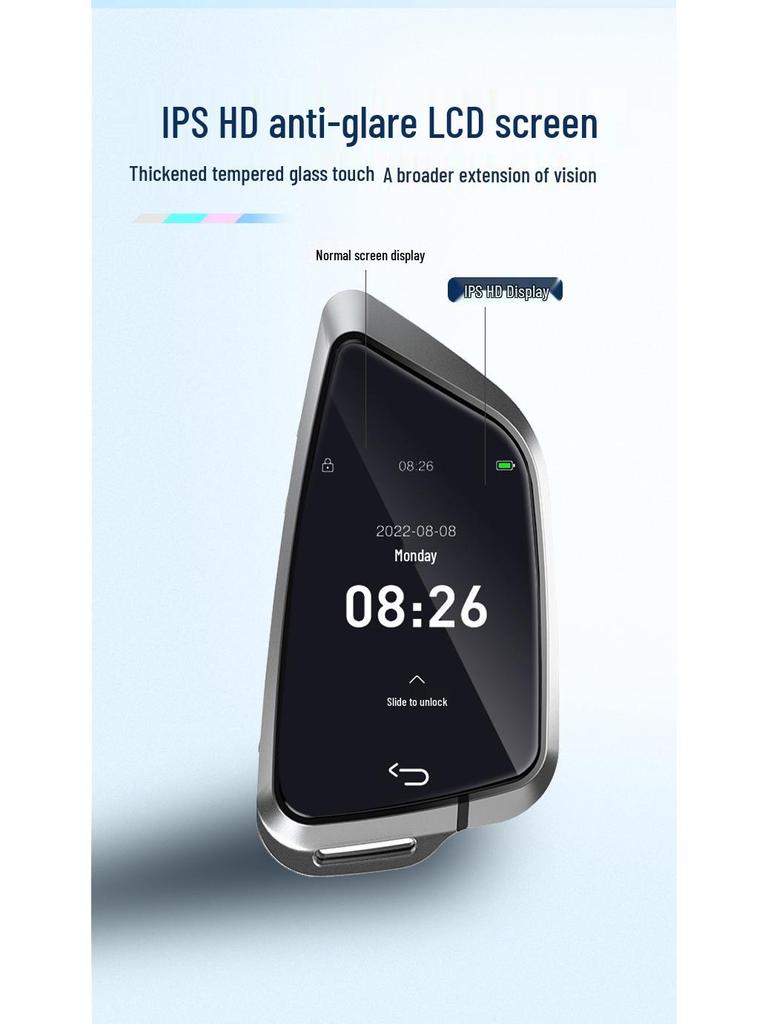 Universeller Autoschlüssel LCD-Display mit Keyless-Entry-Funktion