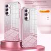 Glitzerbeschichtung Schutzhülle für Samsung Galaxy S25 Ultra S25 Plus A56 A36 A26 A16 A06 A55 A35 A25 15 05S 4G 5G Rückseite