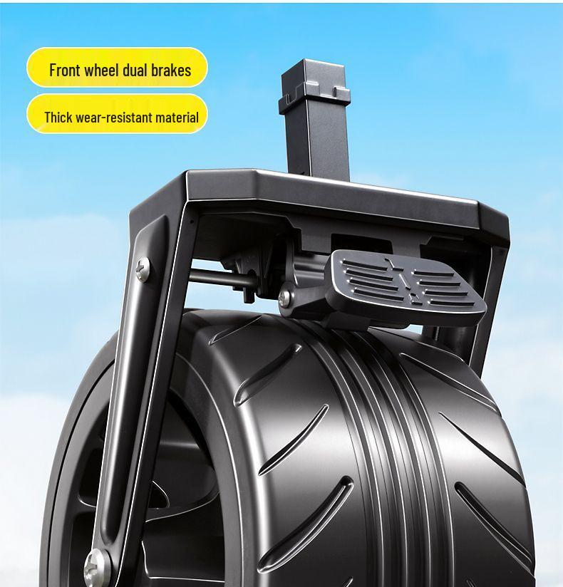 Portable Foldable Camper Van Cart: Hand-Pulled Travel Trailer for Kids, Outdoor Use.