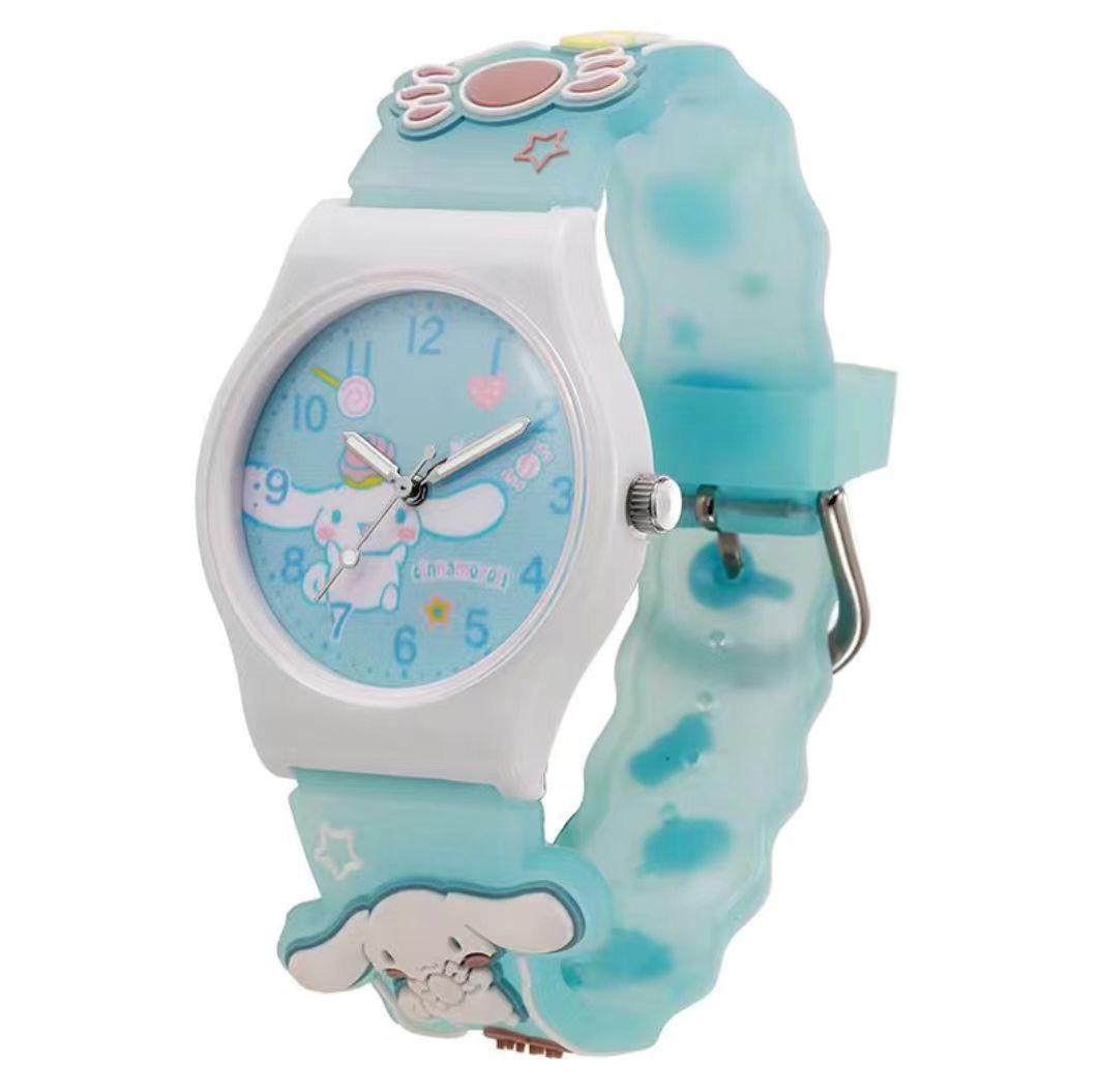 

Детские кварцевые часы Sanrio с мультяшным дизайном - милый подарок для мальчиков и девочек