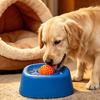Dog Licking Ball Slow Feeder Semi-Liquid Foods Anti-Splashing Pet Slow Feeding Bowl Food-Grade Silicone Dog Bowl