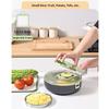 Hand Guard Multifunctional Vegetable Cutter Stainless Steel Food Grater  for Potato