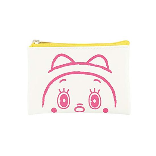 

Flower Ring Doraemon Face Small Item 10cm x 12cm I m DORAMI Pouch, Dorami-chan (Pink), Case, DR-G0001-PK, Approx. розовый
