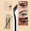 Seturi de 3/5/7 Pensule de Machiaj de Precizie pentru Detalii, Pensulă Unghiulară pentru Eyeliner și Sprâncene, cu Pensulă Ultra-Subțire pentru Sprâncene și Pleoapa Inferioară
