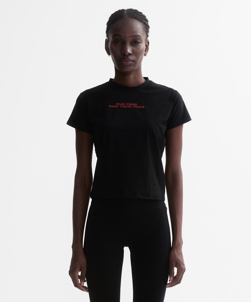 Minasu Venode Runfree Crop Tshirts_Black (Crop Fit)