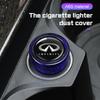 Car Cigarette Lighter Cover For Infiniti G35 G37 Q50 G20 QX50 QX55 QX60 QX80 Q60 FX35 Dustproof Plug Decoration Cap Accessories 4wrd6