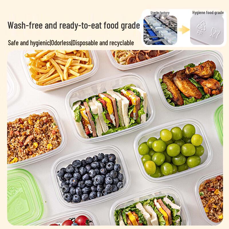 Disposable Food Containers with Lids