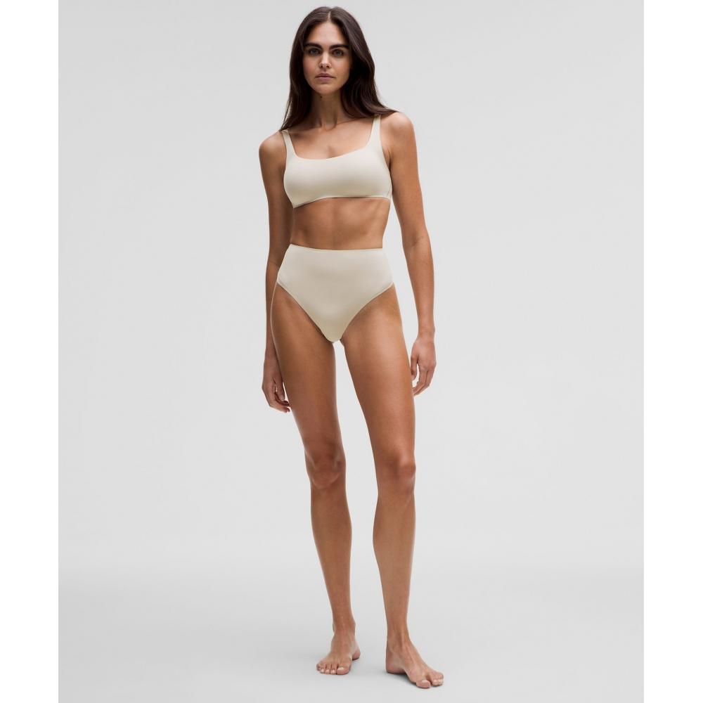 Lululemon Wundermost Ultra Soft Nulu High Waist Thong Underwear Riverstone