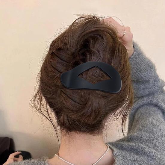 4/6Pcs Hair Clips Powerful Duck Beak Hairpin with 12 Claw Teeth Frosted Surface Hair Clamp Hair Accessories