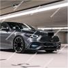 Compatible With Mercedes W206 B Style Front Inserts With LED Locating Light C Class C200 C300e C400e C43 2021-2023 Foglamp Grille LED Trim