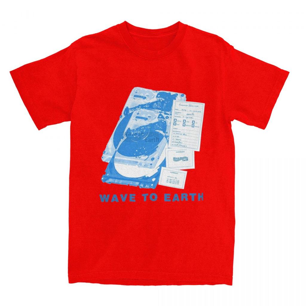 Wave To Earth Summer Flows Korea Band Shirt Merch Men Women 100% Cotton Vintage T-shirt Short Sleeve Clothes Plus Size