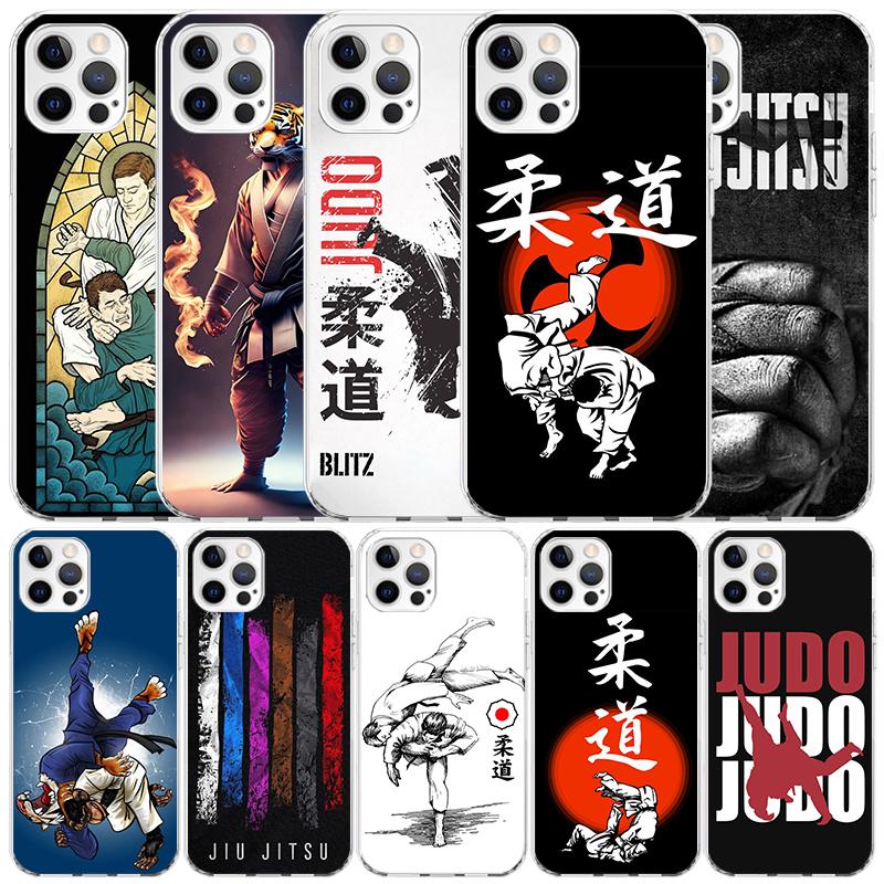 Judo jiu jitsu BJJ Brazilian Phone Case For IPhone 16 17 Air 16E 15 14 Plus 13 Mini 12 11 Pro Max 7 8 + SE 2020 Soft TPU Back Co