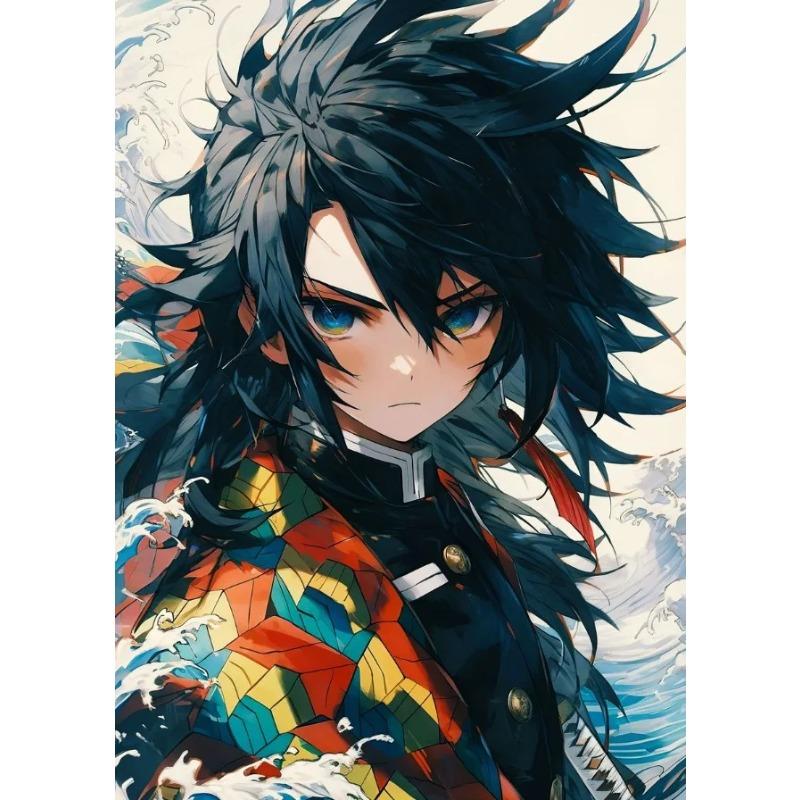 Demon Japanese Popular Classics Anime Character Posters Canvas Printing Wall Art Picture for Living Room Home Decor Gifts