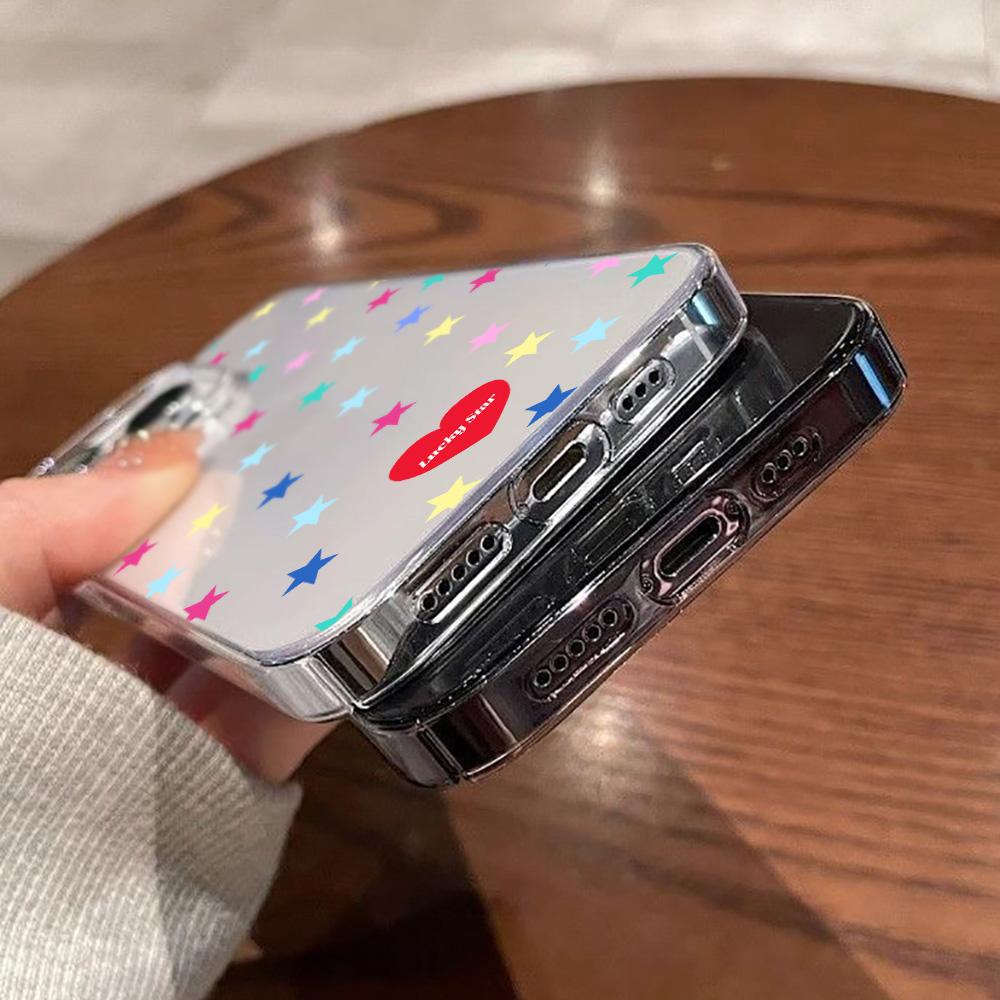 Acrylic Phone Case for iPhone 11 12 13 14 Pro 12 14 16 Pro Max for Samsung A16 A36 A56 S24 FE High-quality Painted Anti-fall Mobile Phone Case