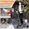 Electric Scooter Adult, 30-35km Range, 8.5" Ultra Light Foldable E Scooter,  350W Motor, 3 Speed Mode, TODIMART T3  for Adults and Teens,Smart App
