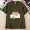 Funny Cat That Always Wants To Sleep Prints T Shirt ONeck Soft Loose Tee Tops Basic Unisex Clothes Casual Short Sleeve Tees