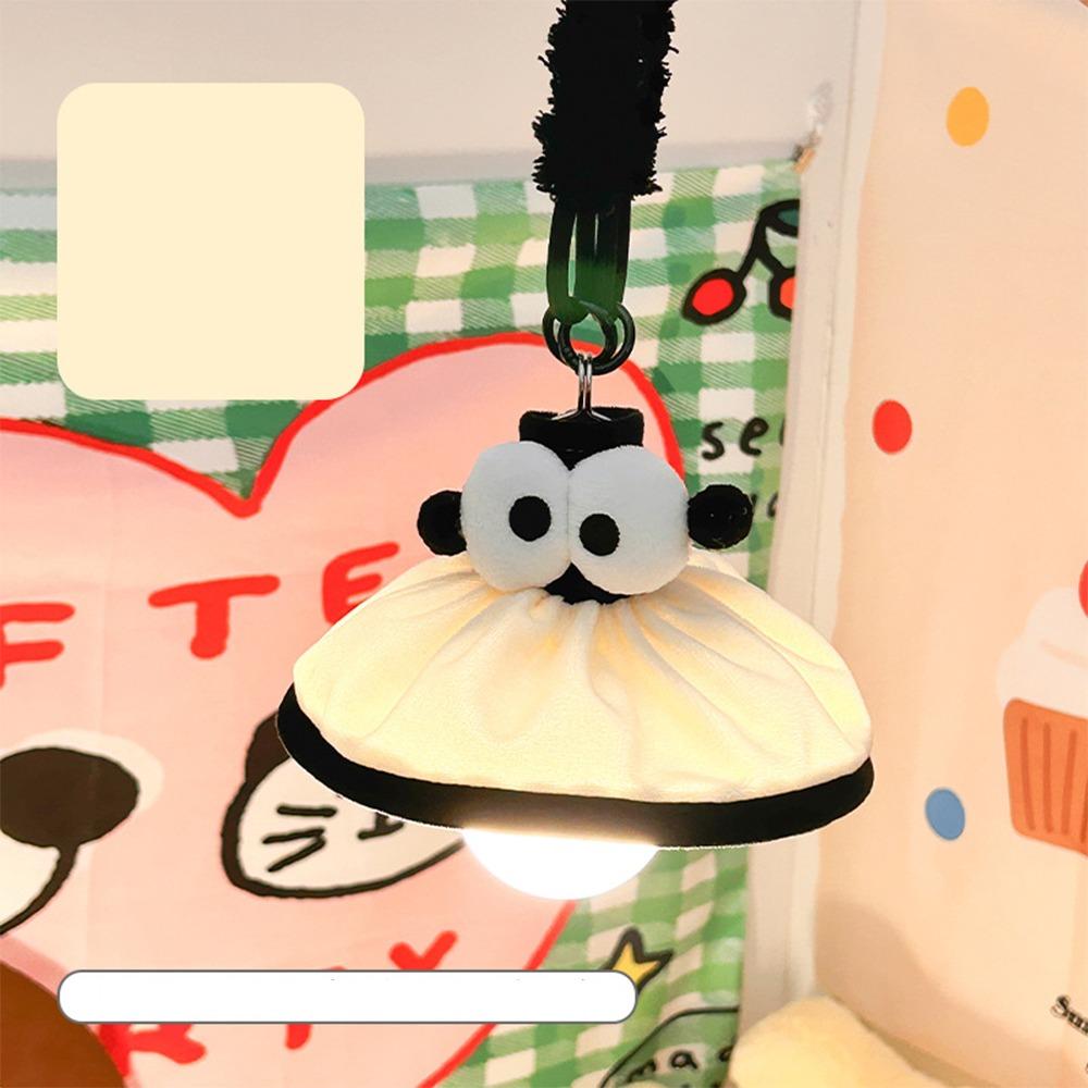 New Wind Chimes Dopamine Night Light Colorful Plush Hanging Lantern LED Chandelier for Home Decoration