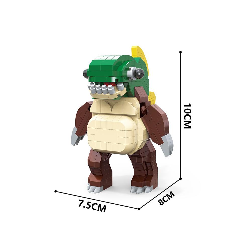 Brainrot Bricks Tung Tung Sahur Figures Tralalero Tralala Building Blocks, Cultural Character Model for Kids Birthday Gift