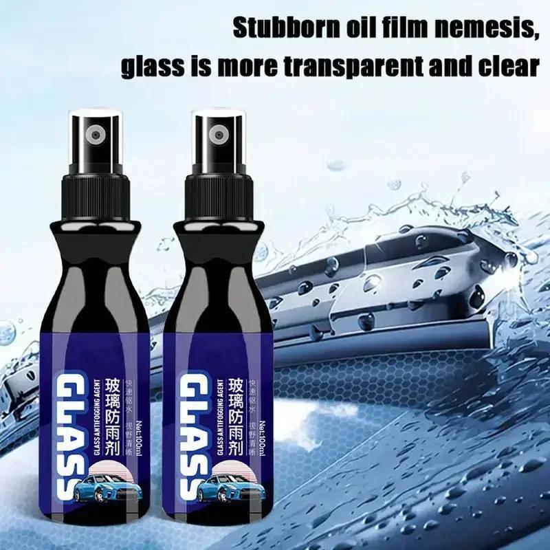 YC19 Car Anti-fog Spray Glass Antifog Coating Agent Defogger Auto Windows Screens Mirror Windshield Defogging Cleaner