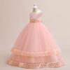 Summer White Bridesmaid Princess Dress For Girls Formal Birthday Gown Pageant Party Girl Dresses Wedding Evening Costume