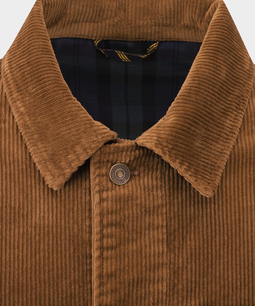 Brooks Brothers Corduroy Chore Jacket (Brown) (Bbotmbf303)