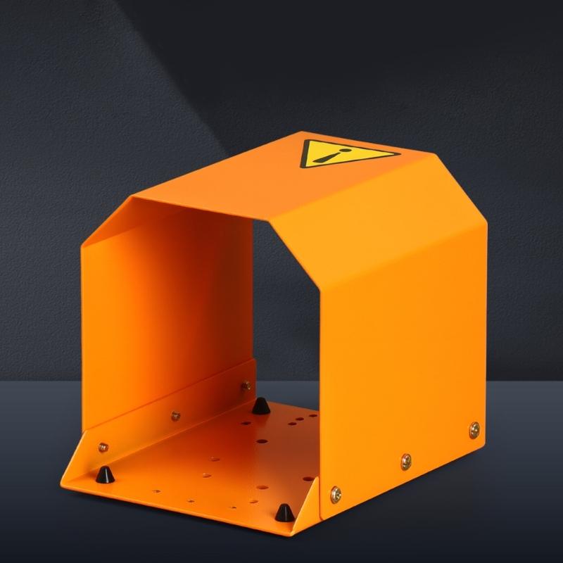 Copertura di Sicurezza Universale per Pedale a Piede con Alloggiamento Metallico per Interruttori a Pedale TFS-1, TFS-201, TFS-01, TFS-3