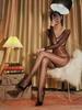 Porn Sex Open Crotch Catsuit Bodysuit For Women Nightwear Cosplay Costumes Sexy Ultrathin Transparent Full Body Stockings