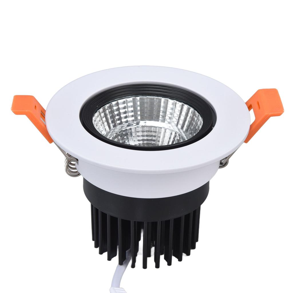 Recessed Lighting 7W Warm Light 3000K Adjustable Angle LED Ceiling Light for Hallway Living Room